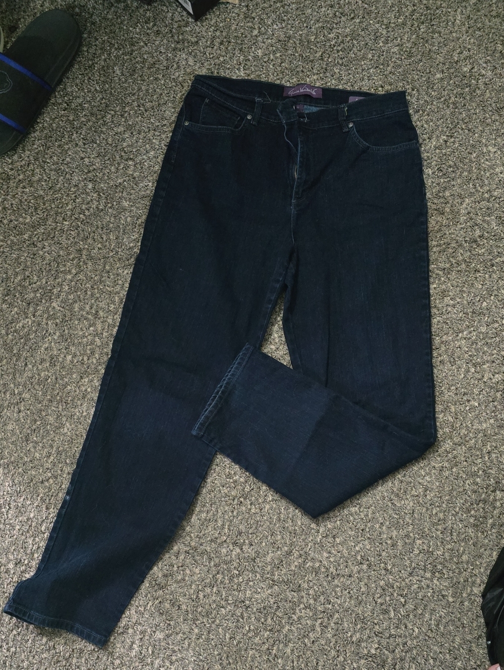Indigo Denim Jeans - Gloria Van AMANDA STYLE CUT/STRAIGHT LEG